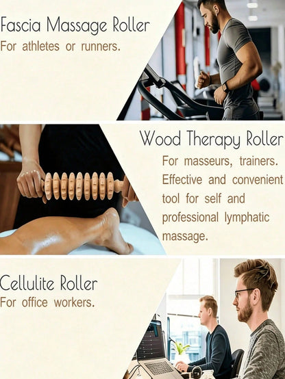Wooden Massage Roller